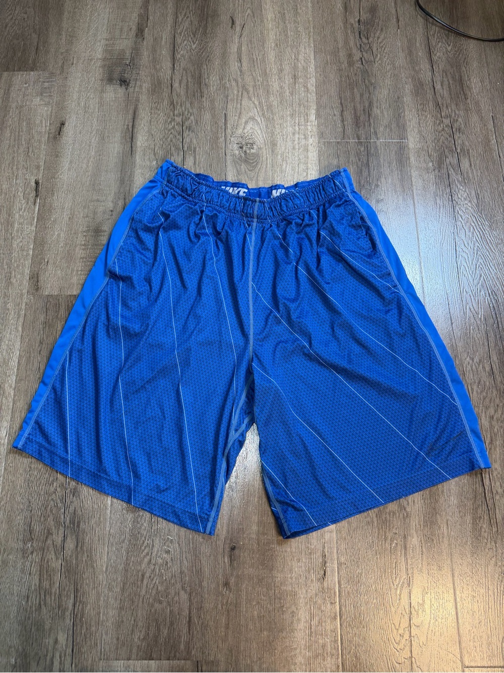 Men's Athletic Mesh Shorts - Blue